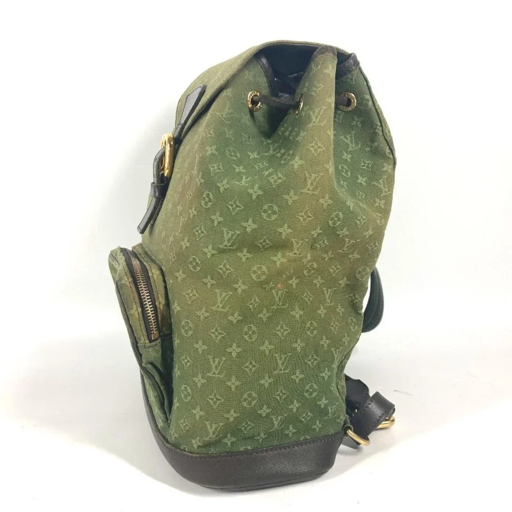 LOUIS VUITTON Brown Monogram Canvas Backpack